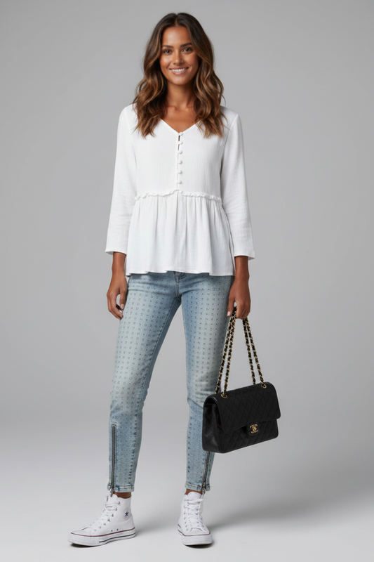 Blouse Peplum Ba&sh