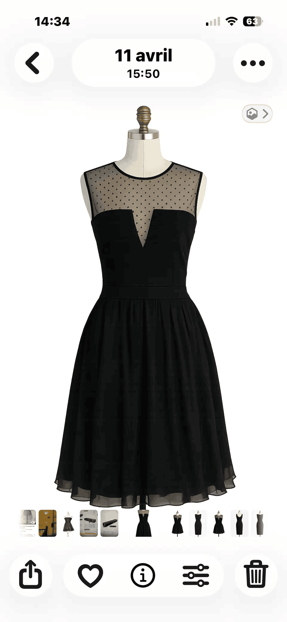 Maje – Robe Plumetis & Soie – Pièce d'Exception Archives&Allure by Lilanath 