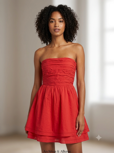 robe maje bustier soie et coton