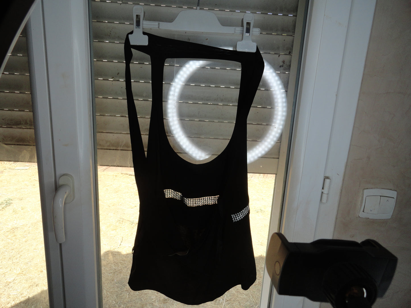 top dos nu sandro Glamour & strass T 1
