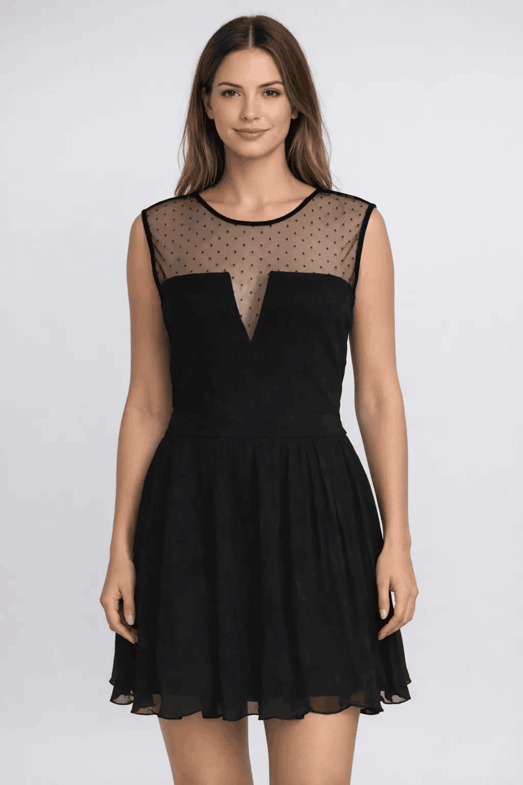 Maje – Robe Plumetis & Soie – Pièce d'Exception Archives&Allure by Lilanath 