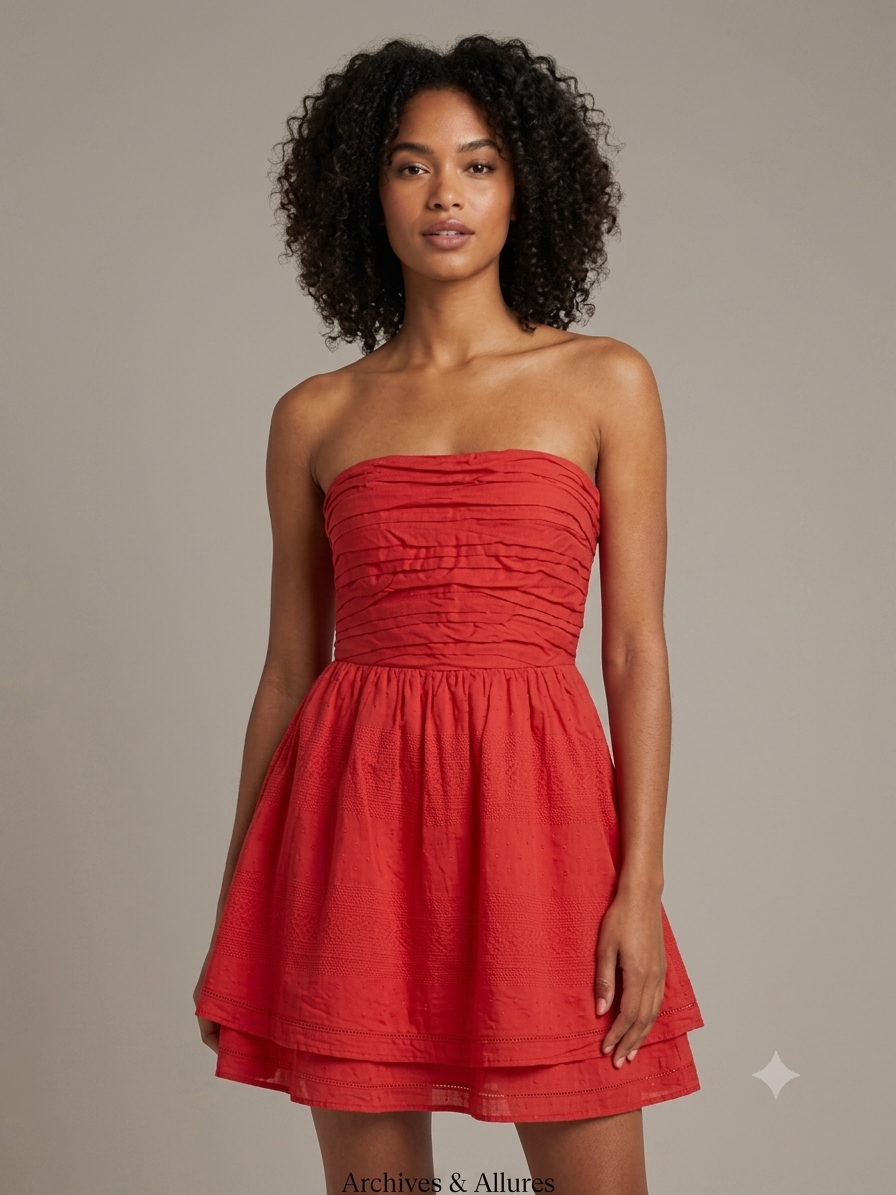 robe maje bustier soie et coton